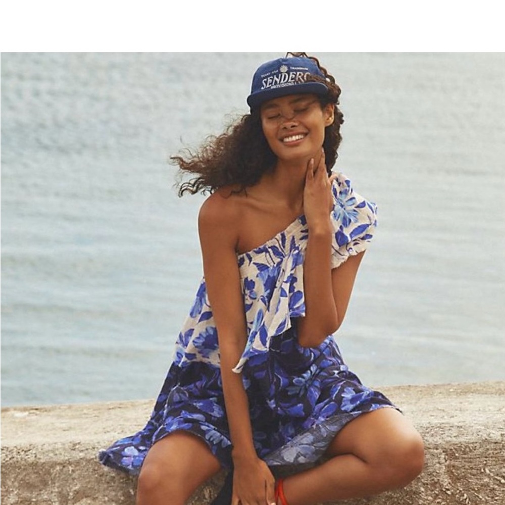 Anthropologie Off The Shoulder Bubble Dress